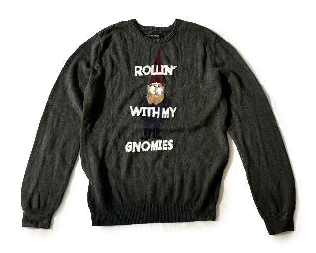 人気ジャガードニット!AEROPOSTALE アメリカ古着 アメカジ 可愛いニット ★ ST LT Knit Christmas ニット 古着 クリスマス拍卖