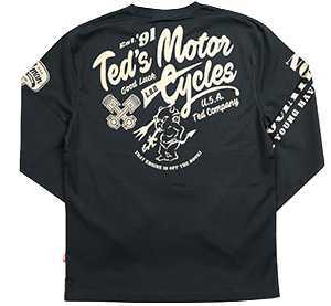 テッドマン/ロンT/ネイビー/TDLS-346/エフ商会/カミナリモータース拍卖