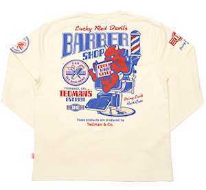 テッドマン/ロンT/ホワイト/S/TDLS-352/エフ商会/カミナリモータース拍卖