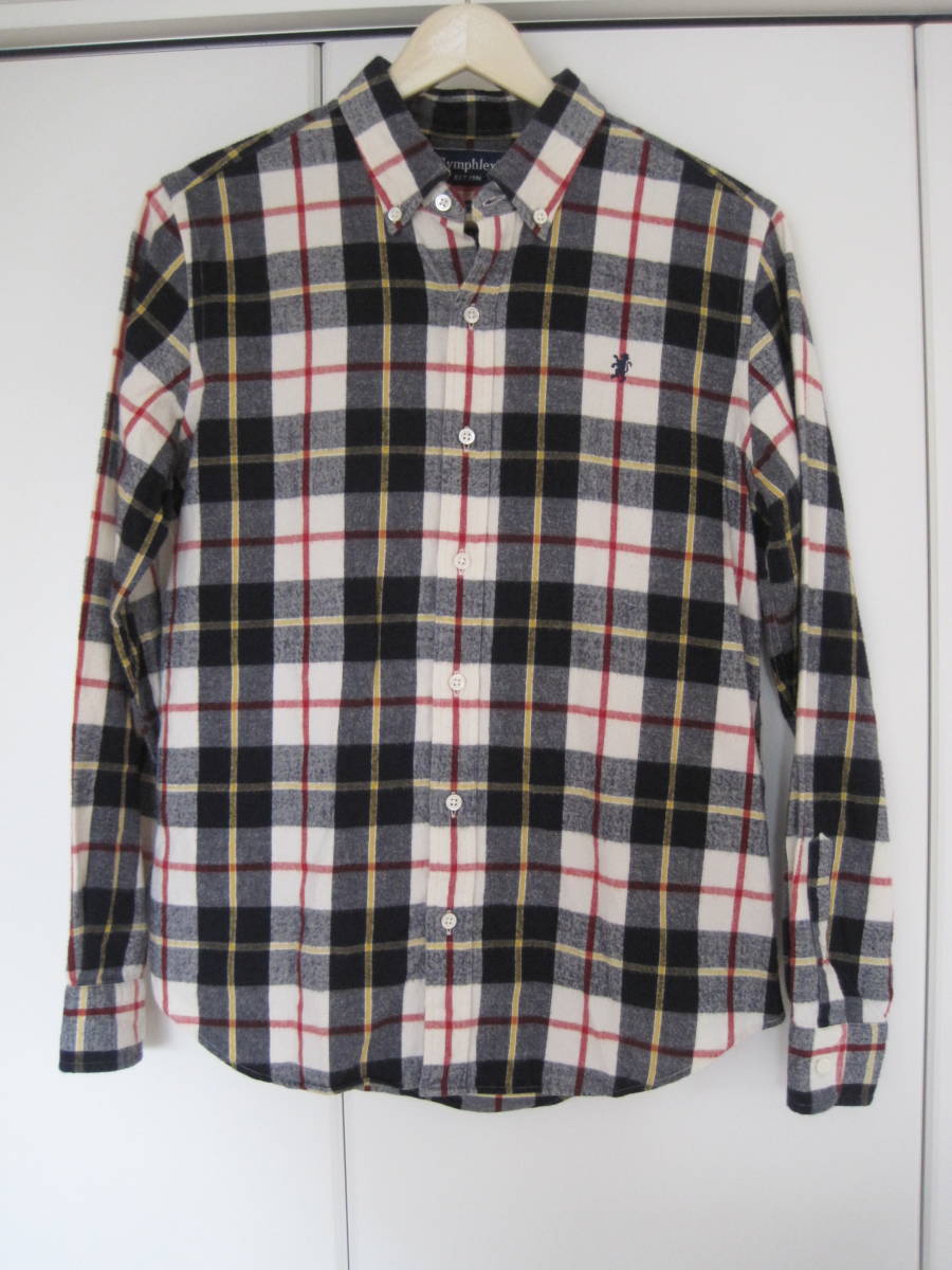 日本製 Gymphlex ジムフレックス シャツ ネル 14拍卖