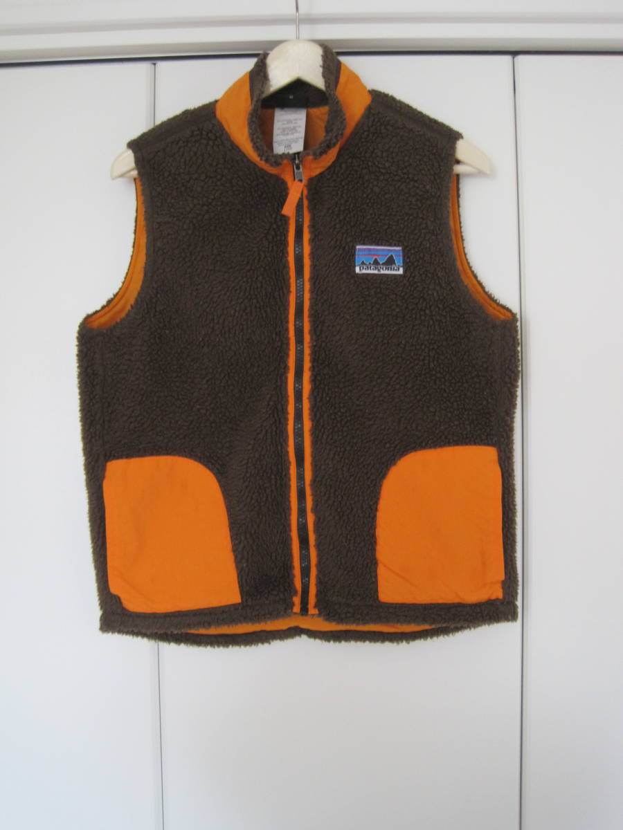 patagonia パタゴニアキッズ フリースベスト KIDS フリースベスト キッズ L拍卖