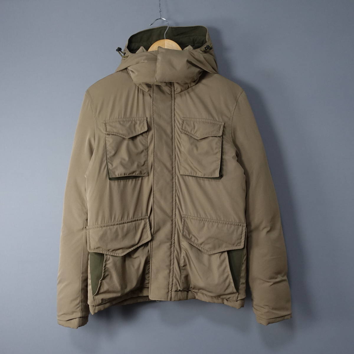 DUFFER/ダファー/S/ダウンジャケット/ベージュ/メンズ/ブルゾン/トップス拍卖