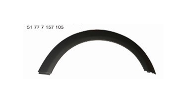 送料無料 新品 BMW MINI リアフェンダーアーチモール 左側 R55 56 57 LCI 社外商品 51777157105 ノークレーム出品拍卖