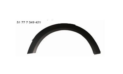 新品 BMW MINI フロントフェンダーアーチモール 左側 R55 56 57 LCI 社外商品 51777349421 ノークレーム出品拍卖