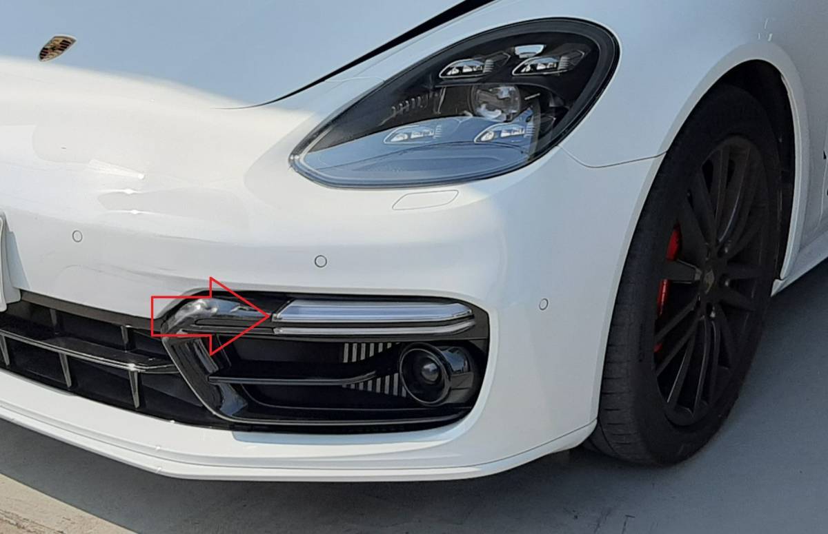 Porsche 971-2 Panamera ◆ポルシェ 971-2 パナメーラ用 アディショナルヘッドライト◆左右セット◆純正/中古品拍卖