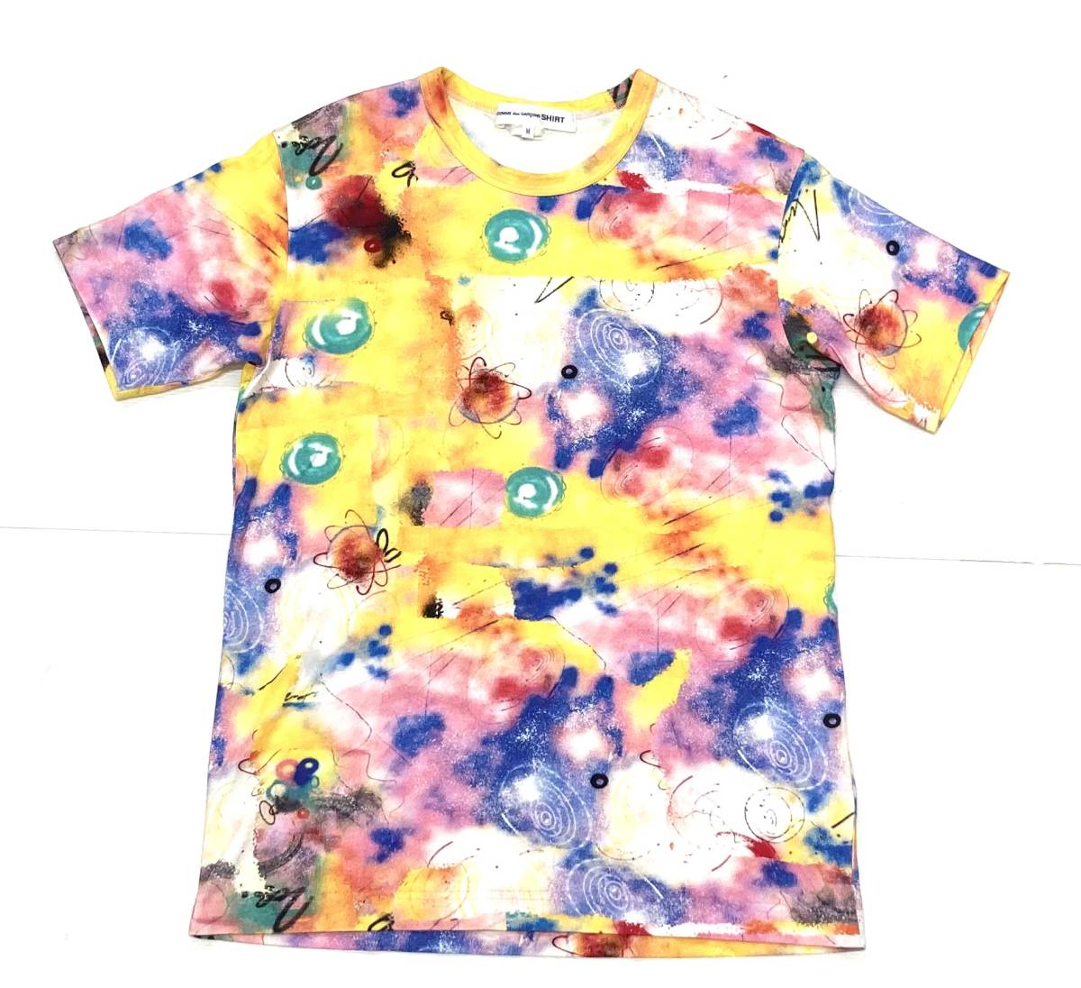 COMME des GARCONS SHIRT FUTURA Tシャツ M W28105 コムデギャルソン フューチュラ アート拍卖