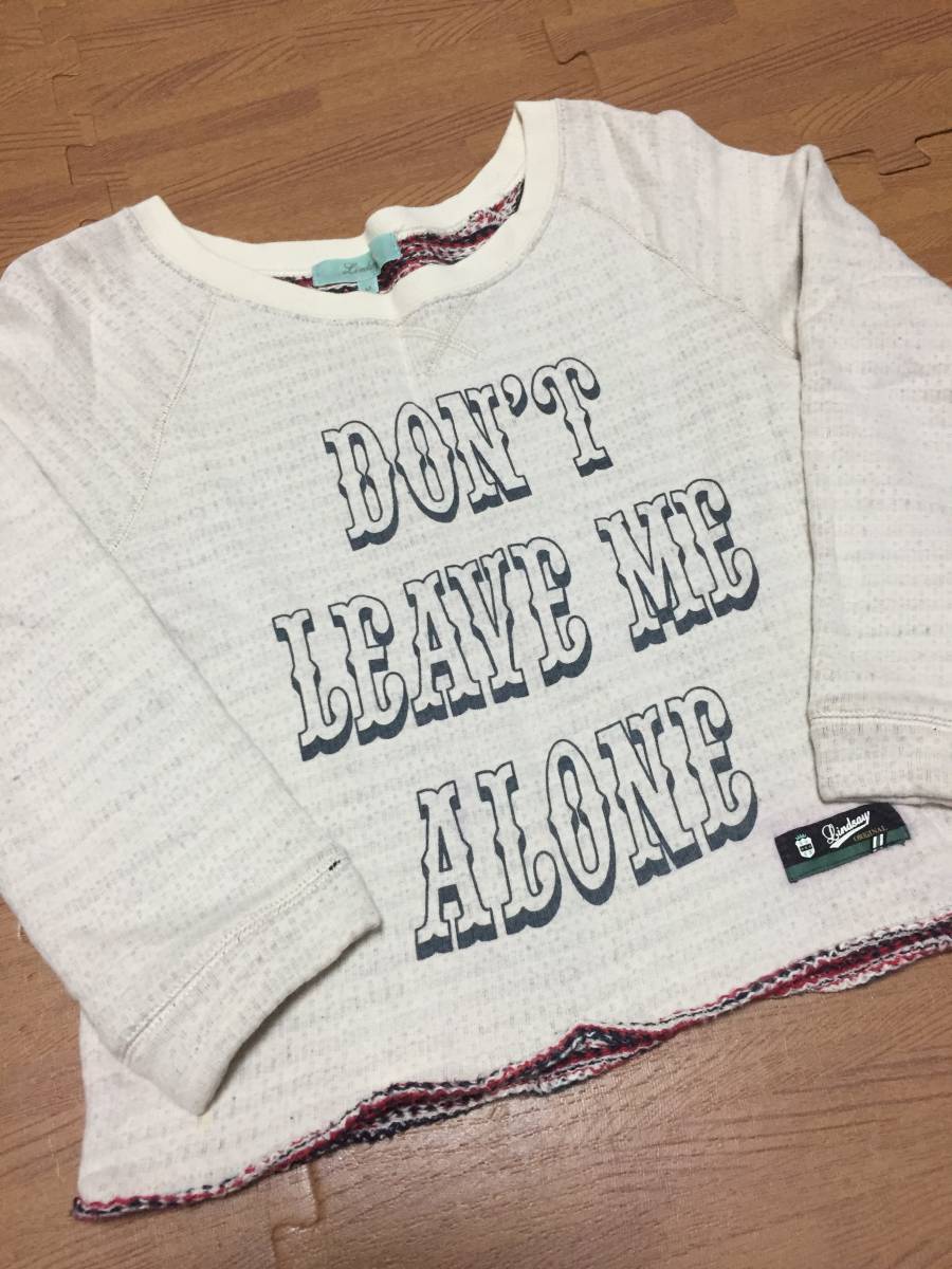 Lindsay リンジー カットソー 150 USED / ⑫拍卖