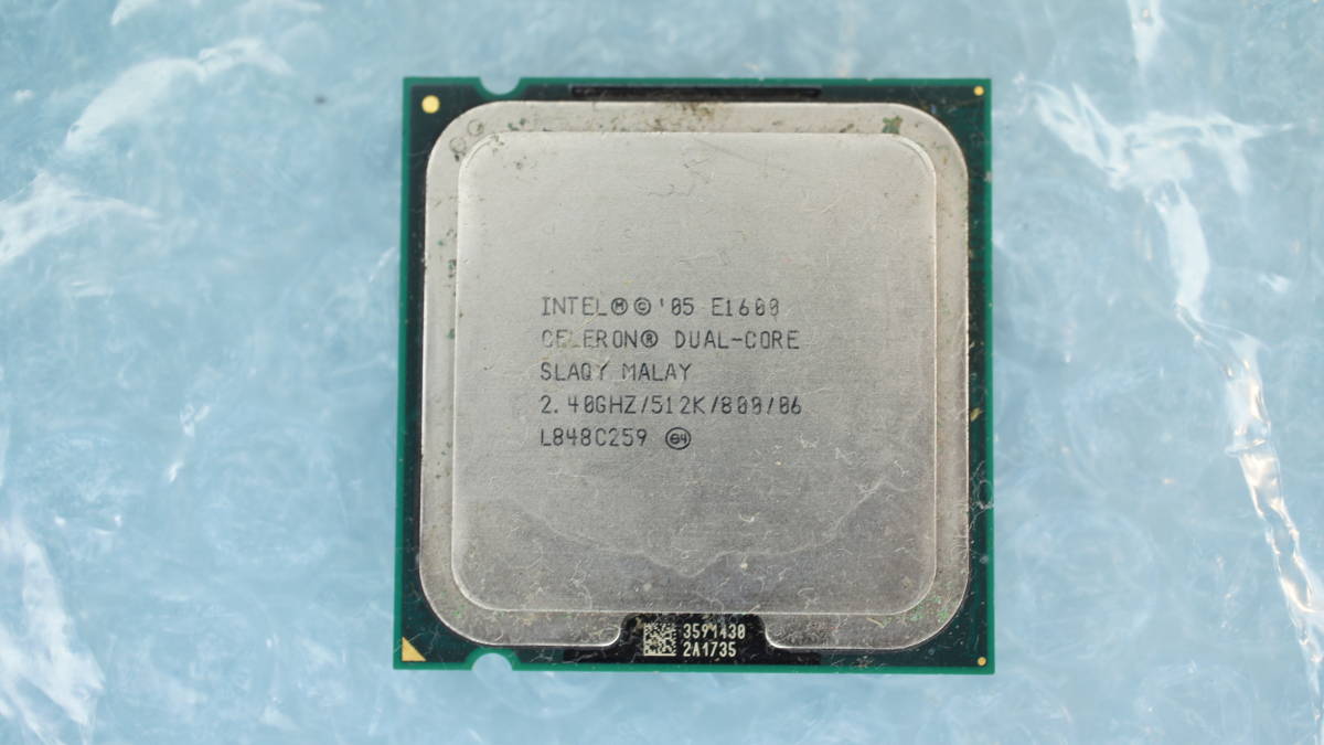 【LGA775・”12倍”】Intel インテル Celeron E1600 プロセッサ-拍卖