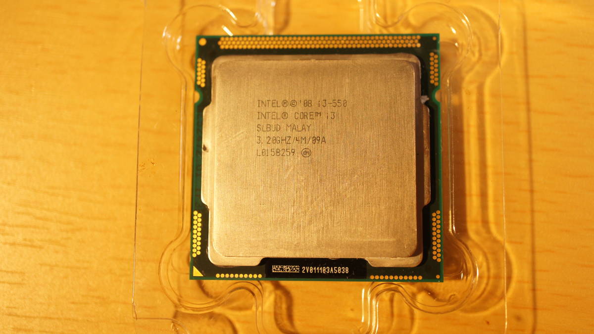 【LGA1156・4スレッド・GPU搭載】Intel インテル Core i3-550 プロセッサ-拍卖