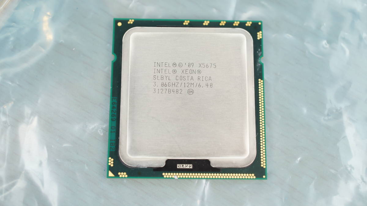 【LGA1366・12スレッド・2P対応】Intel インテル Xeon X5675 プロセッサ-拍卖