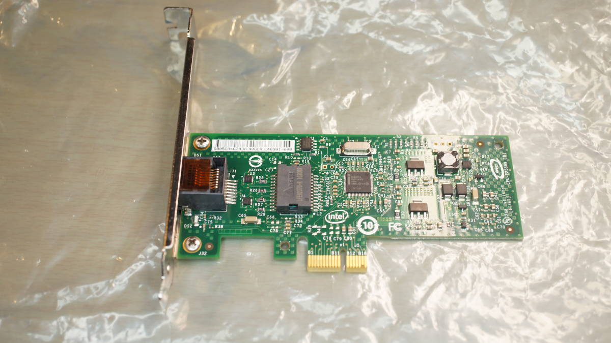 【Intel純正・LANカード・PCIEx1】 INTEL GIGABIT CT DESKTOP ADAPTER拍卖