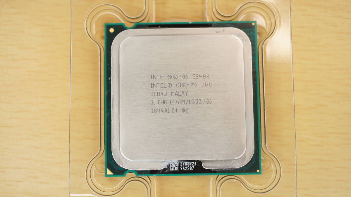 【LGA775】インテル Intel Core2 Duo E8400 プロセッサー拍卖