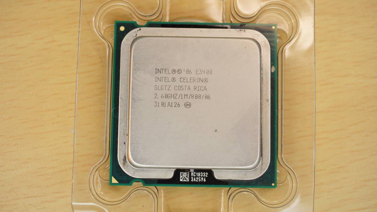 【LGA775】Intel インテル Celeron Dual-Core E3400 プロセッサー拍卖