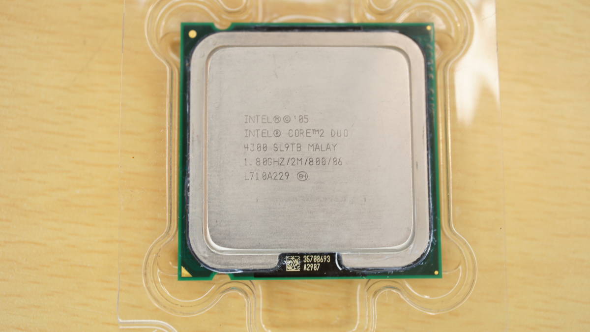 【LGA775】Intel インテル Core2 Duo E4300 プロセッサー拍卖