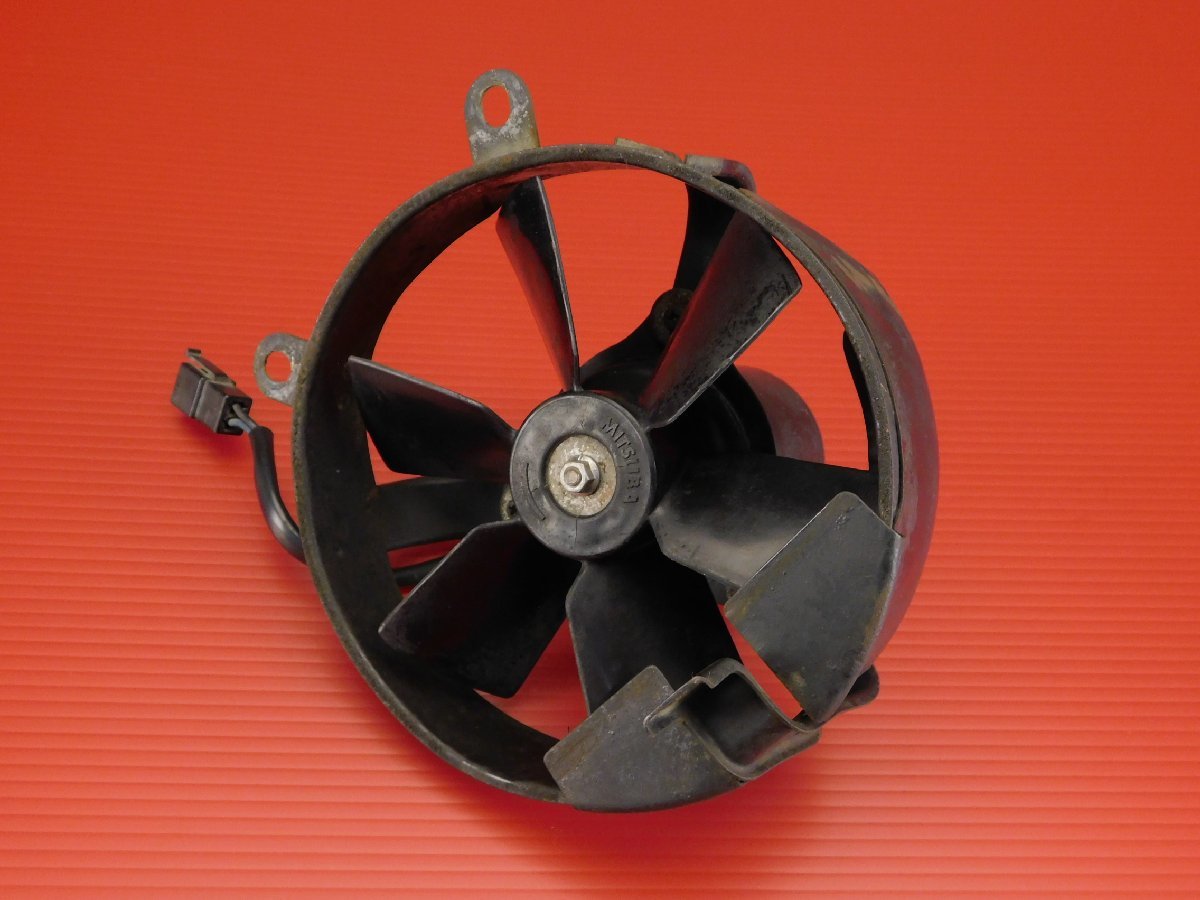 60 【評価A】 VF500F インターセプター 純正 MITSUBA ミツバ ラジエーター ファン 始動動画有 MJ8拍卖