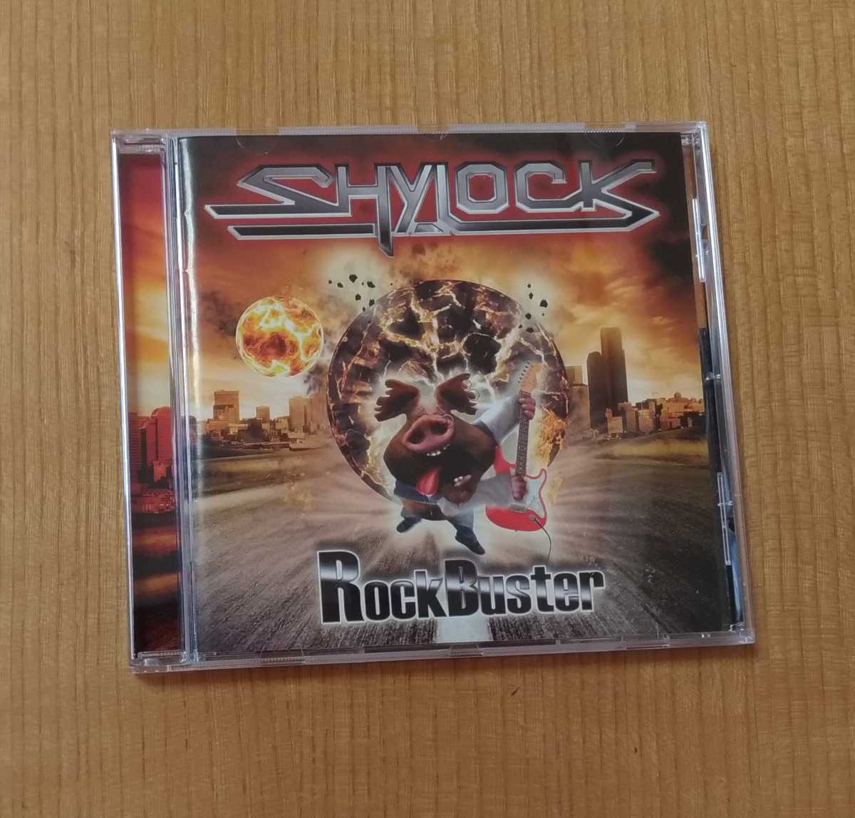 SHYLOCK Rock Buster★ドイツのメロディアスな正統派ハードロック拍卖