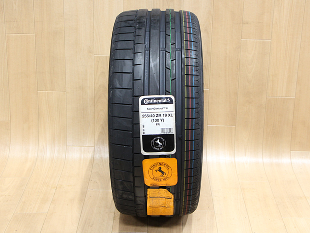 A779 新品未使用 コンチネンタル SportContact 6 255/40R19 255/40ZR19 1本 アウディ A7 RS5 S7 RS7 ボルボV90 T6 AMG ベンツ VWティグアン拍卖