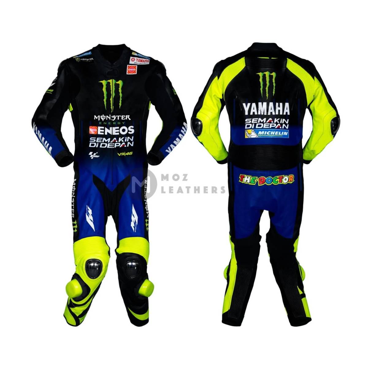 海外 送料込み 高品質 バレンティーノ・ロッシ VR46 レーシングレザースーツ MOTOGP サイズ各種 レプリカ 8拍卖