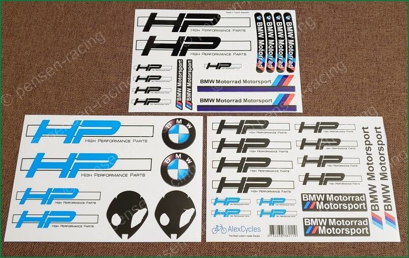 海外 送料込み BMW モトラッド モータースポーツ Motorrad Motorsport ステッカー セット 4拍卖