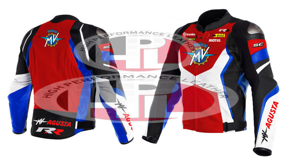 海外 送料込み 高品質 MVアグスタ レーシングレザージャケット サイズ各種 レプリカ 3拍卖