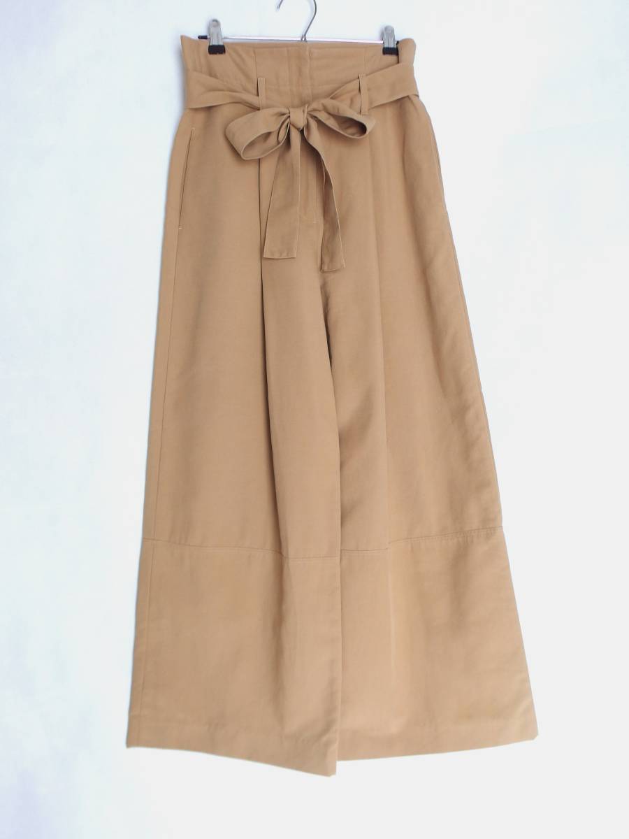 ダーマ コレクション DAMA collection ★ ワイドパンツ ベージュ Sサイズ拍卖