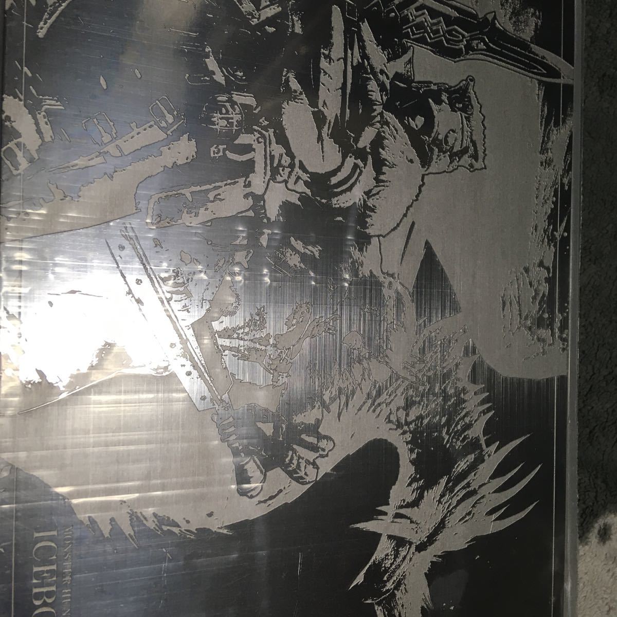 switch モンスターハンターアイスボーン メタルプレートのみ 新品 限定版特典拍卖