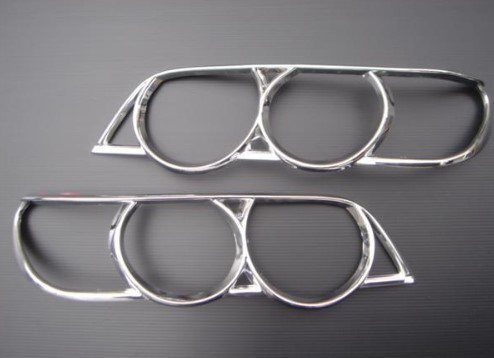 鏡面仕上げ♪ BMW メッキ ヘッドライト ッドランプ カバー X5 E53 3.0i 4.4i 4.6is X5シリーズ Mスポーツ ガーニッシュ拍卖