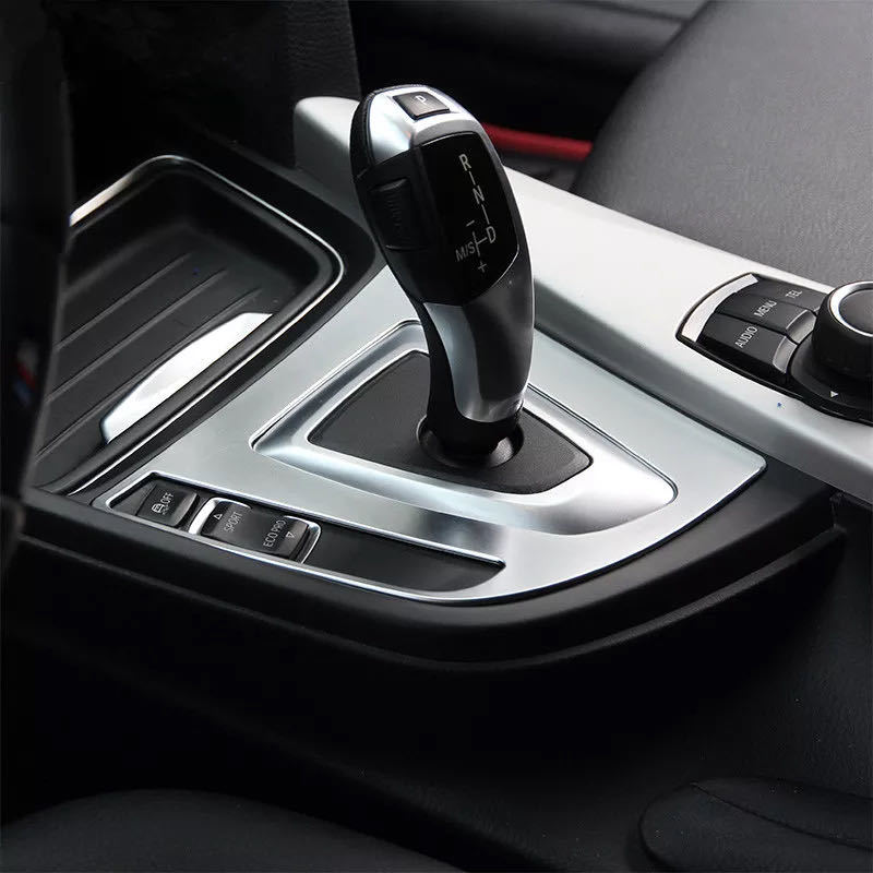 高品格♪ BMW サテンシルバー シフトパネル カバー F30 F31 340i アクティブハイブリッド モダン ラグジュアリー Mスポーツ 3シリーズ拍卖