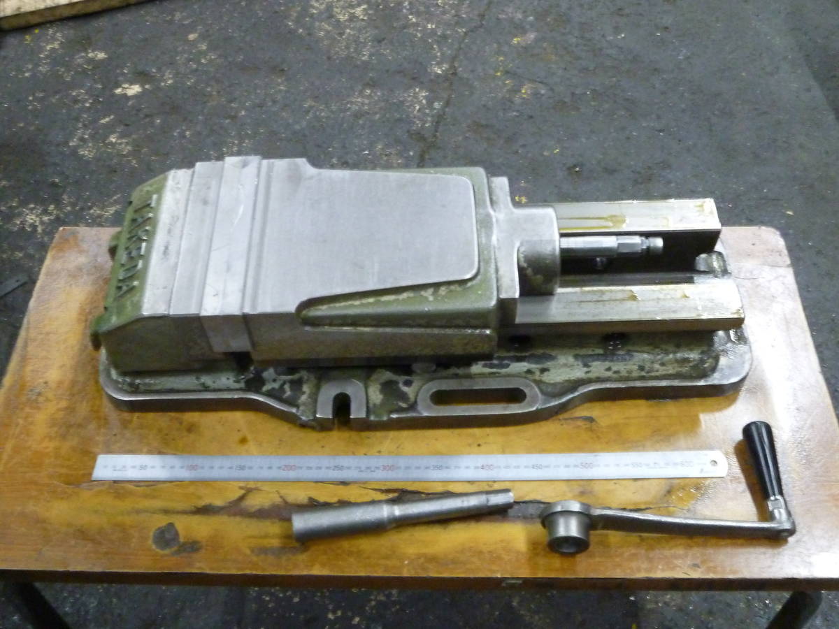 ◇200mm油圧バイス② (OT2255) 武田機械 ◇拍卖