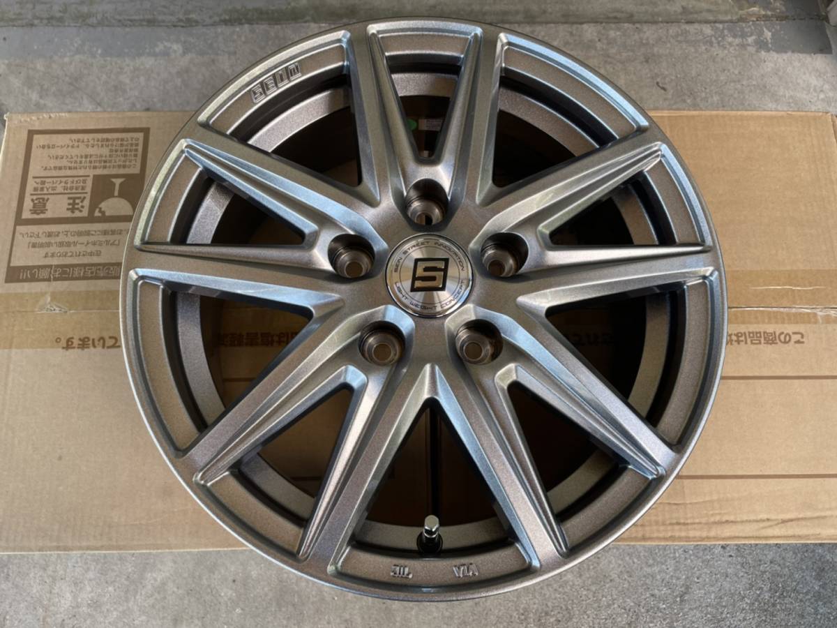 【未使用品】SEIN-SS 15インチ ホイール 新品 ボクシィ ノア セレナ ステップワゴン ボクシー ミニバン セダン 拍卖