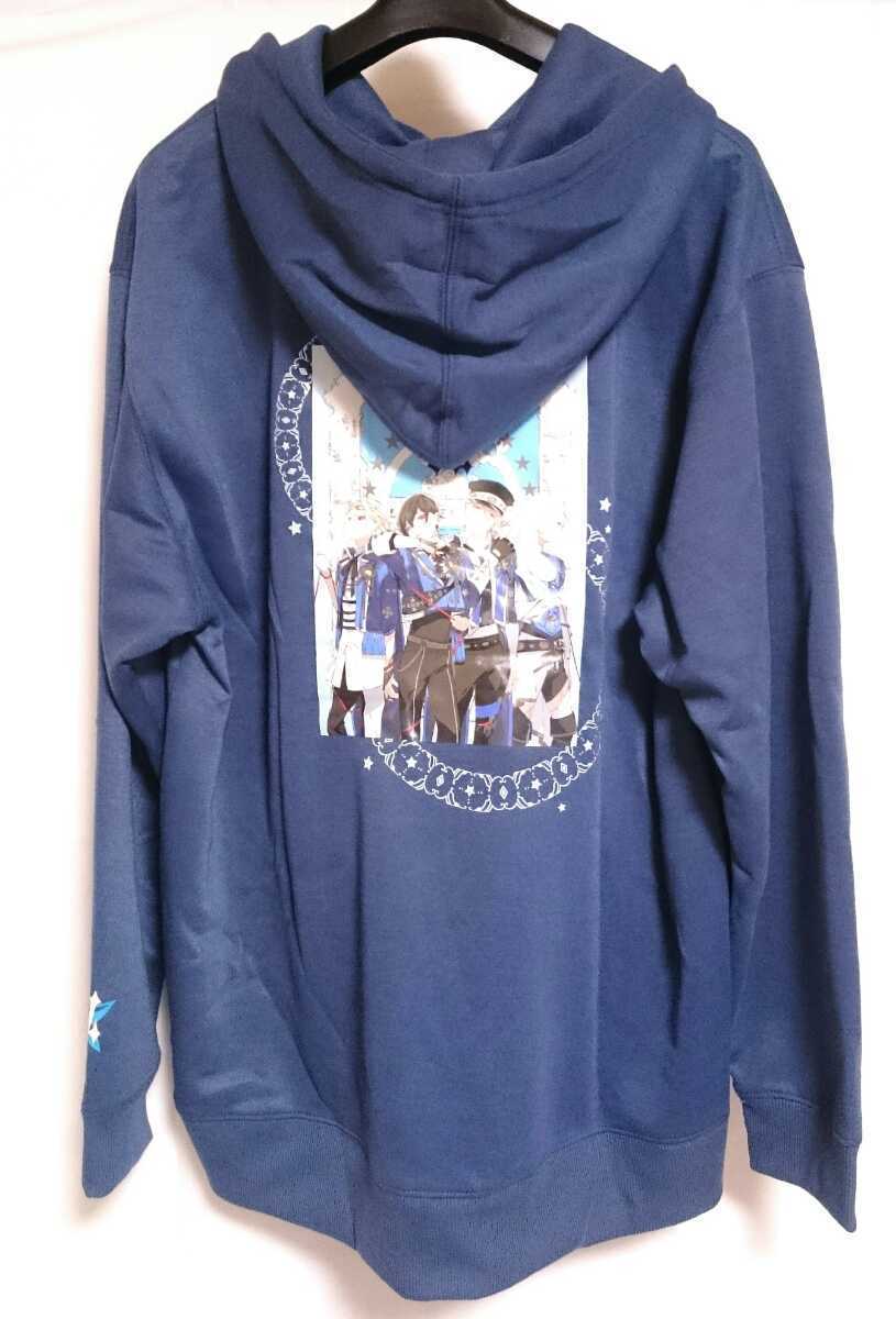 ヴィジュアルプリズン O★Z パーカー フーディー ダークブルー メンズ 3Lサイズ 拍卖