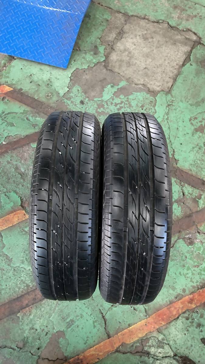 165/70R14 2本(BS ネクストリー ) 中古タイヤ拍卖
