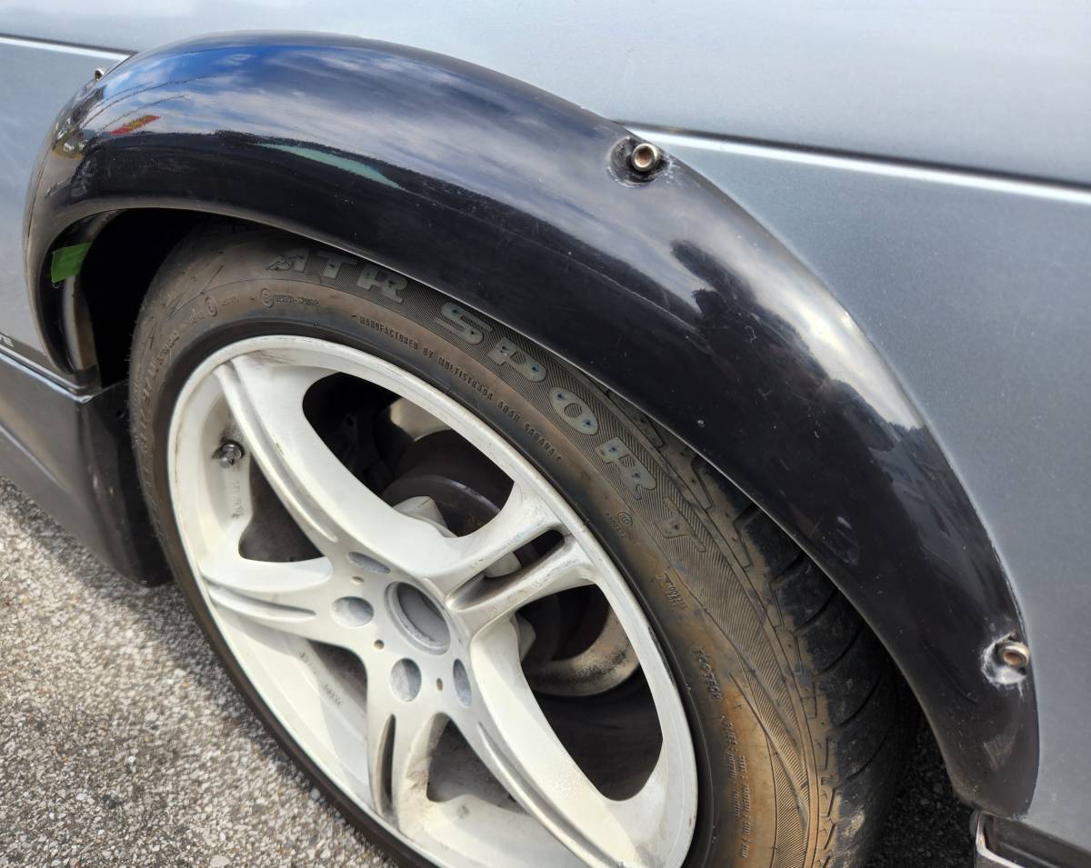 S13シルビア/180SX用 リア 35mmオーバーフェンダー 専用設計 FRP拍卖