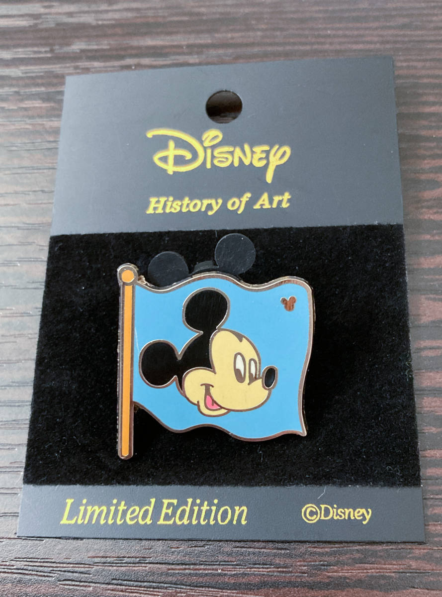 2008年 ピントレ レア ピンバッジ ミッキーマウス ディズニーランド ピントレーディング ブローチ フラッグ 旗拍卖