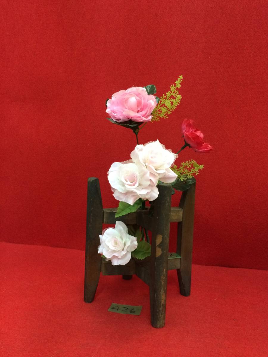 昭和レトロ_古民具_本物の古色の糸巻き_0426拍卖