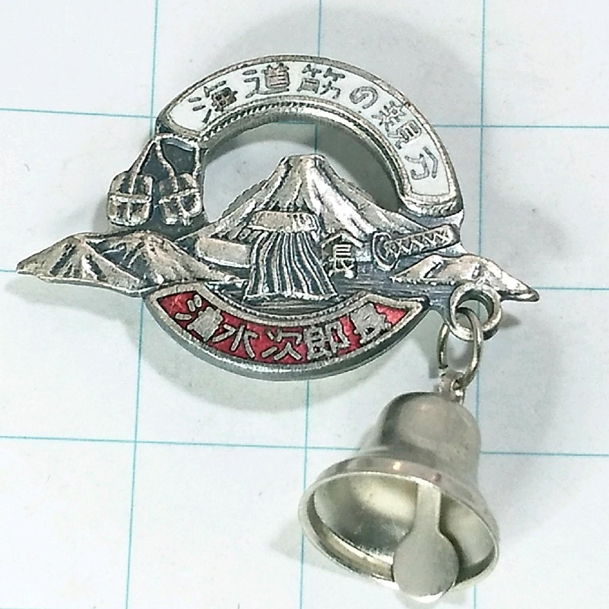 送料無料)清水次郎長 昭和レトロ ご当地 観光地 登山 山登り 旅行 記念 山バッジ ピンバッジ PINS ピンズ A12261拍卖