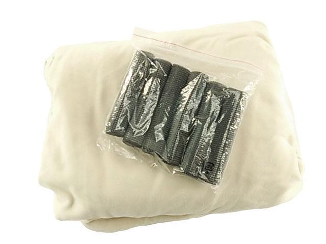 肘あり ソファーカバー 極細繊維 マイクロフリース素材 縦横ストレッチ S 1人掛用 アイボリー 冬拍卖