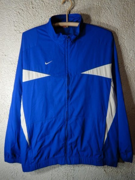 to5470 NIKE TEAM ナイキ チーム 大きめ ジップ ジャケット ロゴ 刺繍 人気 vintage ビンテージ 送料格安拍卖