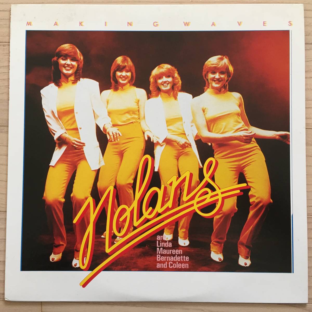 【国内盤/Vinyl/12''/両マト1A/Epic/25-3P-244/80年盤/with Liner】ノーランズ / Making Waves ...................... //Ballad, Disco//拍卖