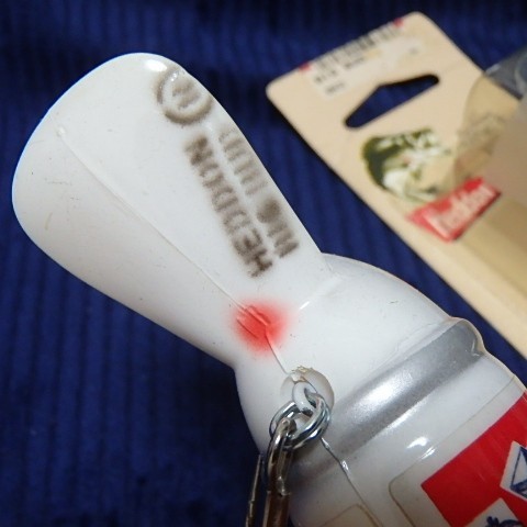 希少!変なヘドン ビッグバド バドワイザー オールド バド缶 Rare! Bigbud Budweiser Beer Can lure MISPRINTS NAME!拍卖