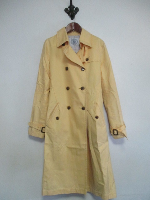 JPRESS ジェイプレス ライトイエロートレンチコート(USED)100122②拍卖
