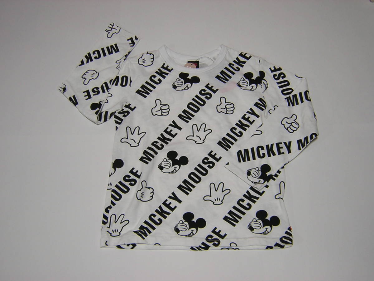 即決!140 新品!ベビードール BABY DOLL かわいい!ディズニー ミッキーマウス 長袖Tシャツ Disney MICKEY MOUSE拍卖
