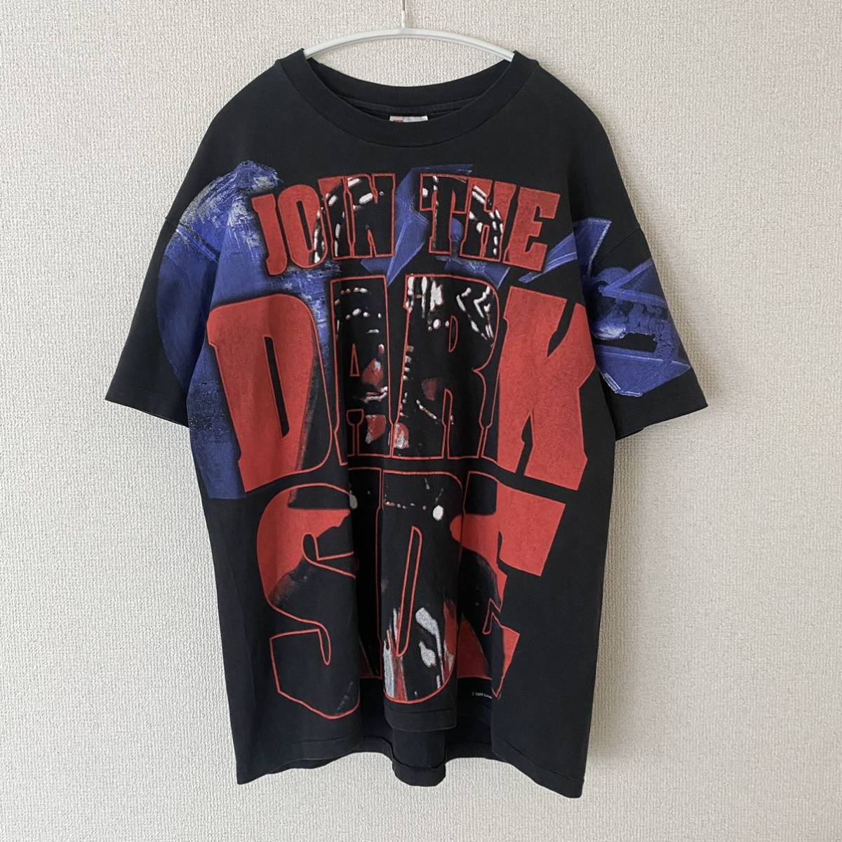 希少 90's star wars ダースベイダー Tシャツ JOIN THE DARK SIDE スターウォーズ Darth Vader Lucasfilm ルーカスフィルム vintage拍卖