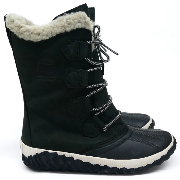 送料無料 ソレル レディースブーツ アウトアンドアバウトプラストール NL3146 010:BLACK 5.5(22.5)拍卖