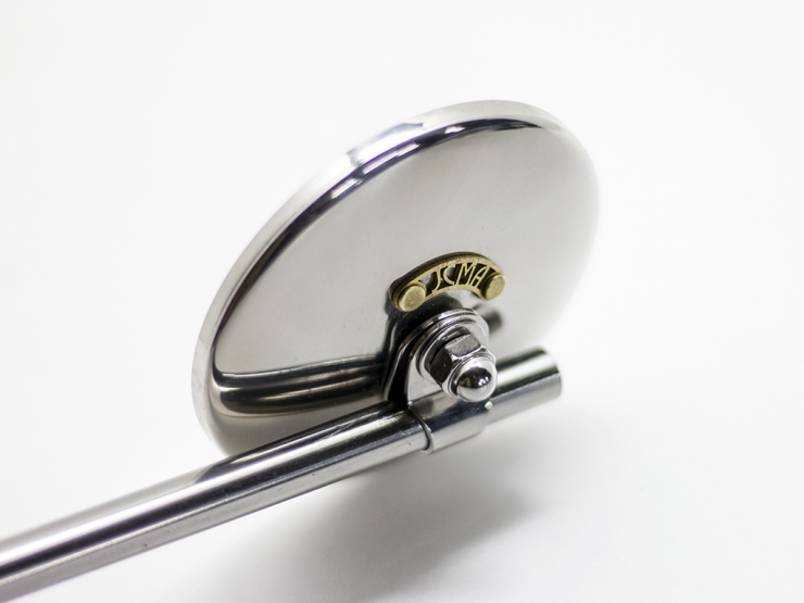 MOTOR ROCK JCMAミラー φ80 ポリッシュ ハーレーダビッドソン用 2. Brass/Nickel (MR-HC063P)拍卖