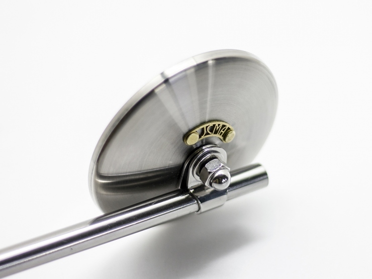 MOTOR ROCK JCMAミラー φ80 ヘアライン ハーレーダビッドソン用 2. Brass/Nickel (MR-HC063H)拍卖