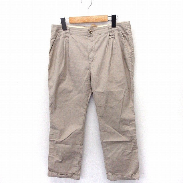 カージュ Khaju パンツ チノパン ロング コットン 綿 38 ベージュ /FT20 レディース拍卖