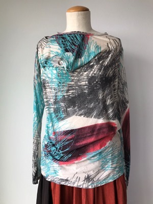 センソユニコ 中古 Dw2R レディース トップス カットソー 長袖 透け感 美品拍卖