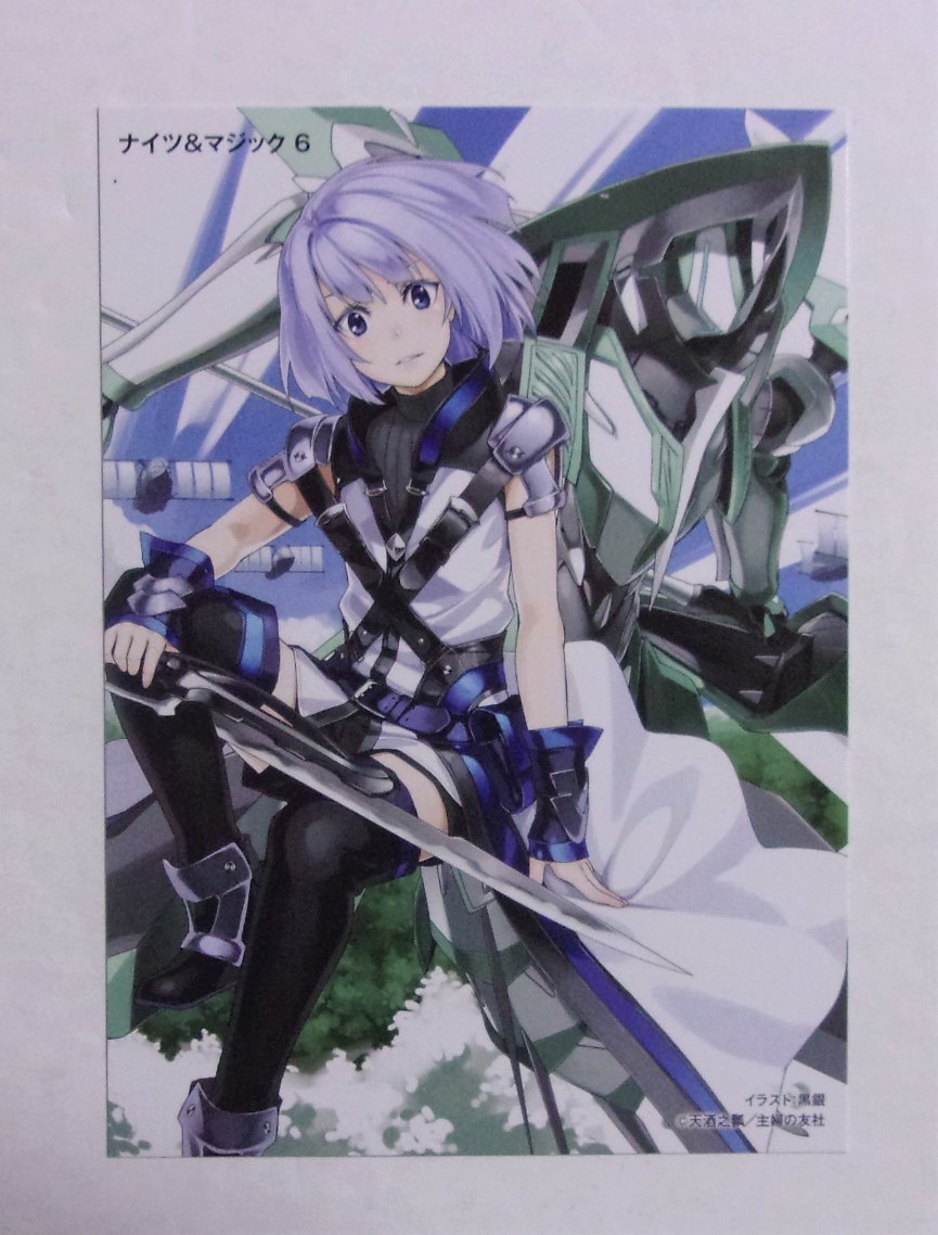 【イラストカード】【有隣堂購入特典】 ナイツ&マジック 小説6巻特典 天酒之瓢/イラスト:黒銀 ヒーロー文庫 ナイツマジック拍卖