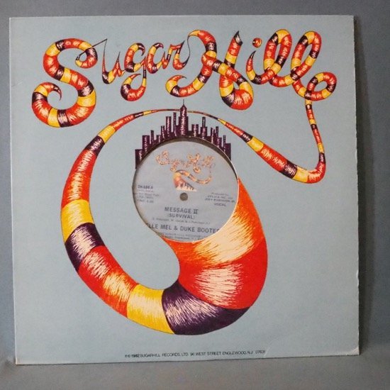 ■SUGARHILL 12inch ★MELLE MEL&DUKE BOOTEE/MESSAGE II(SUVIVAL)★送料無料(条件有り)多数出品中!★オリジナル名盤■拍卖